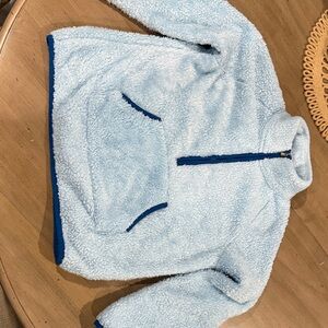 Lily Pulitzer Light Blue Fleece Pullover